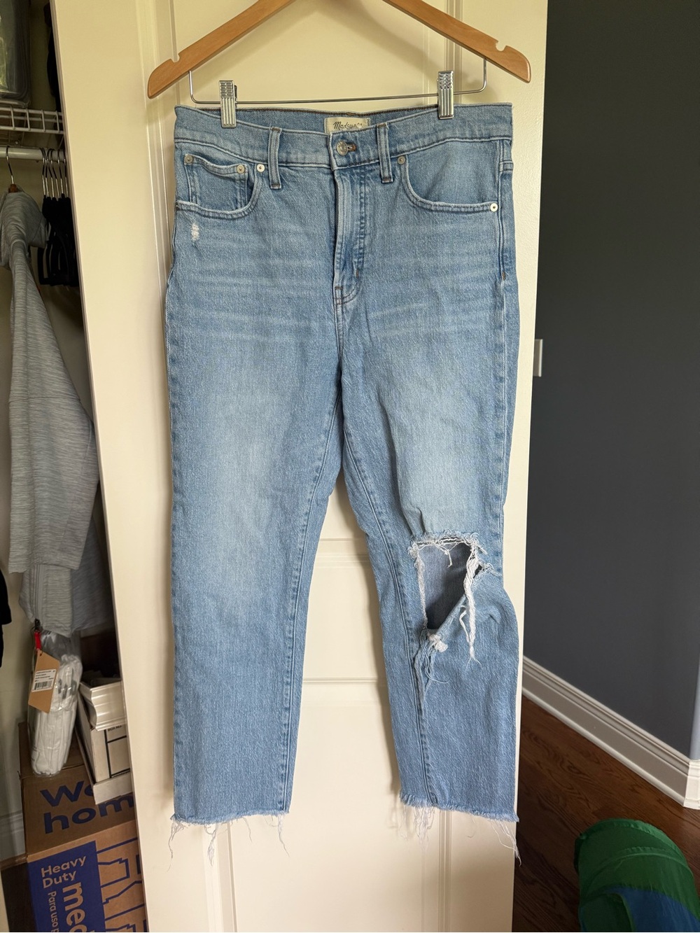Madewell “The Perfect Vintage Jean” with Raw Hem
